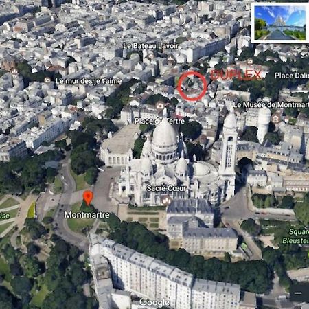 Luxurious Duplex - Top Of Montmartre Paris Bagian luar foto