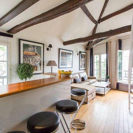 Luxurious Duplex - Top Of Montmartre Paris Bagian luar foto