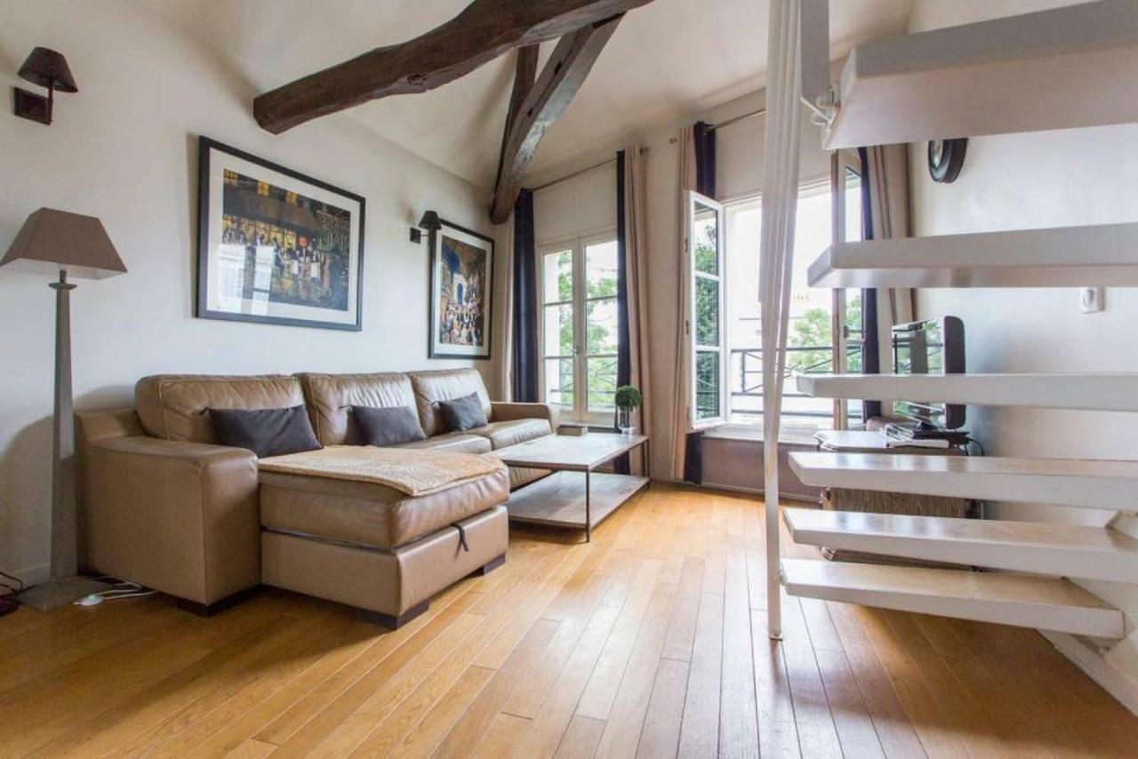 Luxurious Duplex - Top Of Montmartre Paris Bagian luar foto