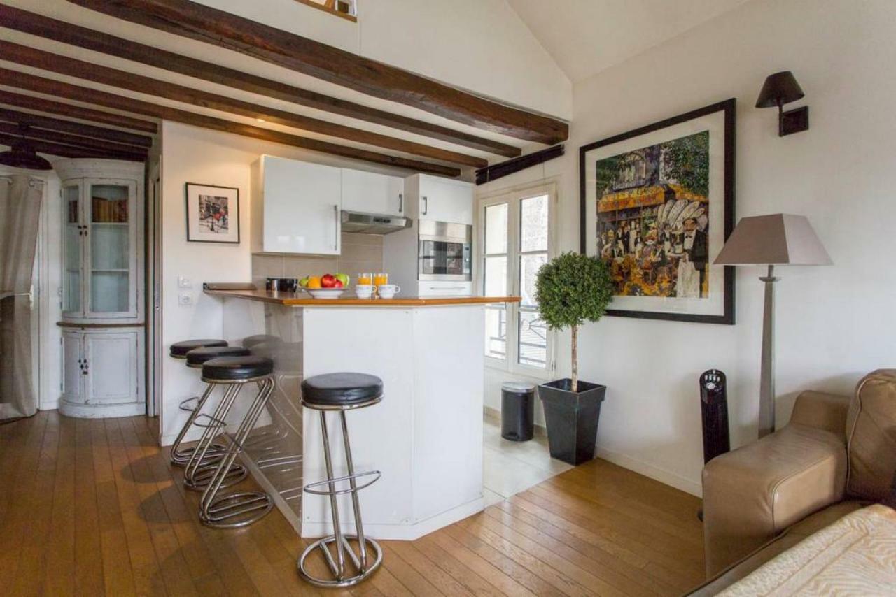 Luxurious Duplex - Top Of Montmartre Paris Bagian luar foto