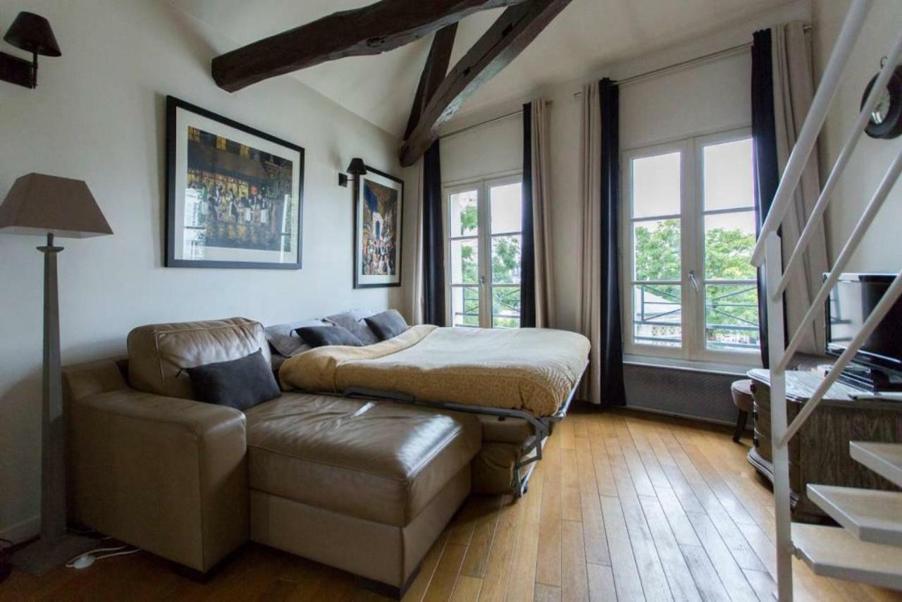 Luxurious Duplex - Top Of Montmartre Paris Bagian luar foto