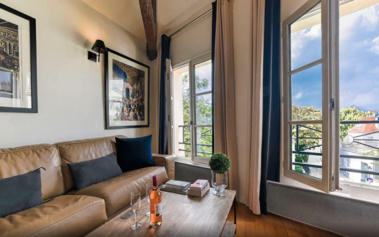 Luxurious Duplex - Top Of Montmartre Paris Bagian luar foto
